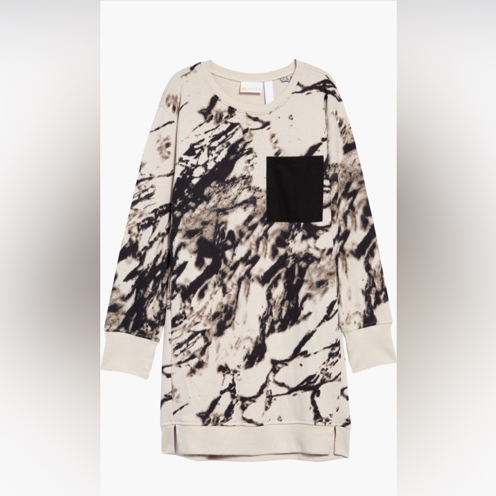 Kids’ Print Pocket Sweatshirt